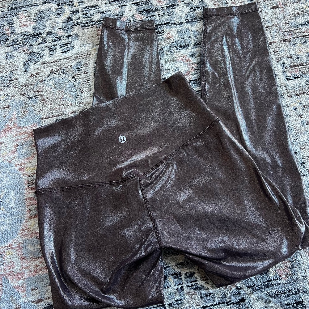 Lululemon align high rise pant 25” size 6
